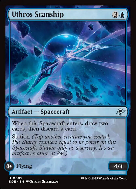 MTG Card Title: Uthros Scanship EOE/85