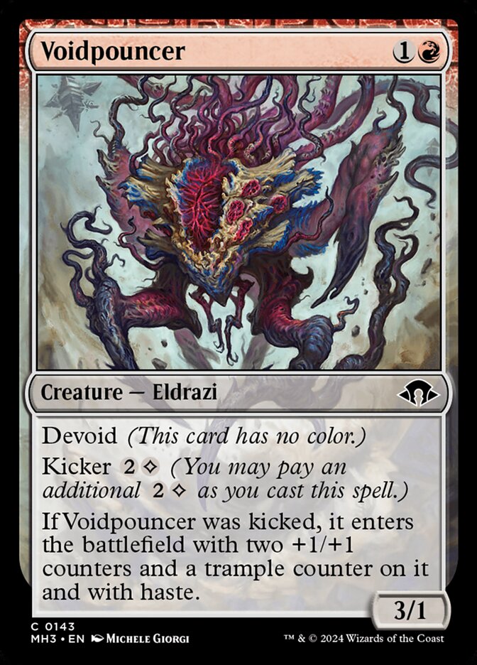 MTG Card Title: Voidpouncer MH3/143