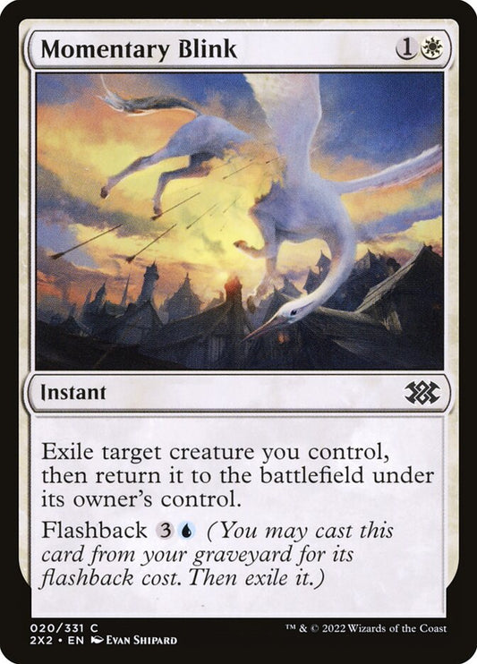MTG Card Title: Momentary Blink 2X2/20