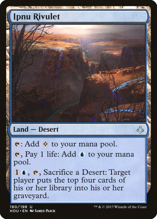MTG Card Title: Ipnu Rivulet HOU/180