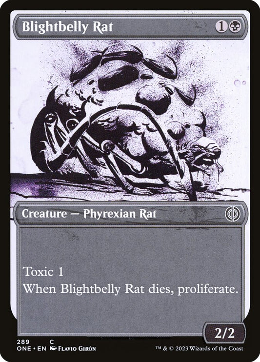 MTG Card Title: Blightbelly Rat ONE/289