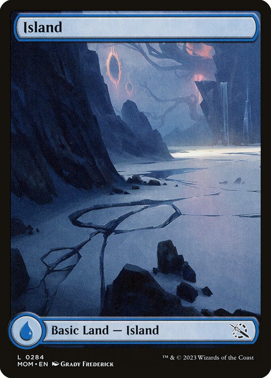 MTG Card Title: Island MOM/284