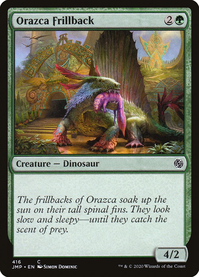 MTG Card Title: Orazca Frillback JMP/416