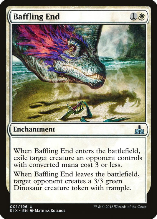 MTG Card Title: Baffling End RIX/1