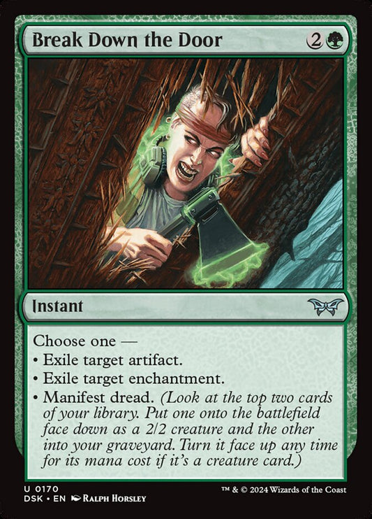 MTG Card Title: Break Down the Door DSK/170