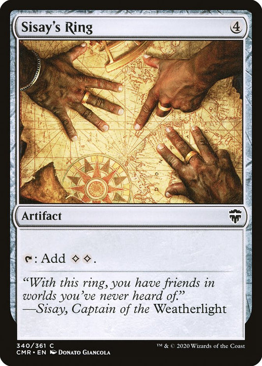 MTG Card Title: Sisay's Ring CMR/340