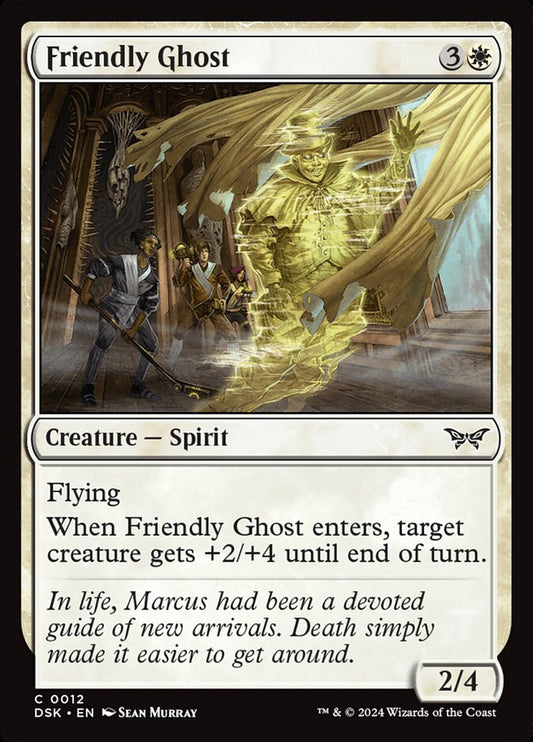 MTG Card Title: Friendly Ghost DSK/12