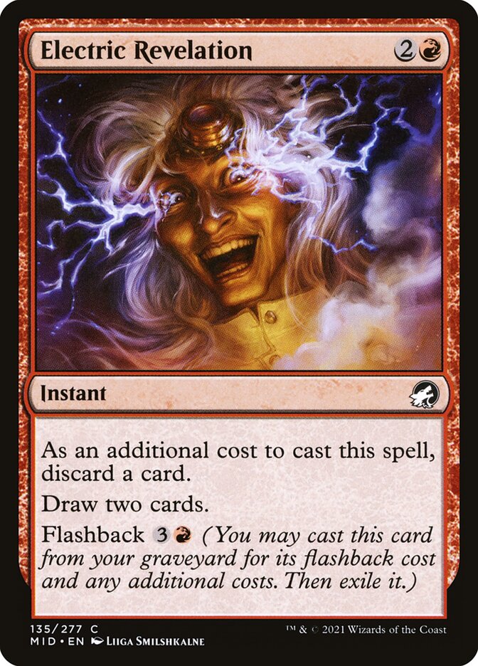 MTG Card Title: Electric Revelation MID/135