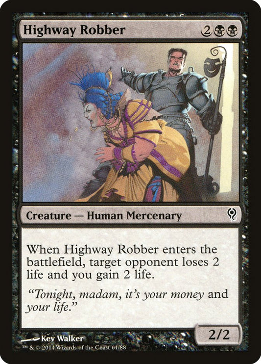 MTG Card Title: Highway Robber DDM/61