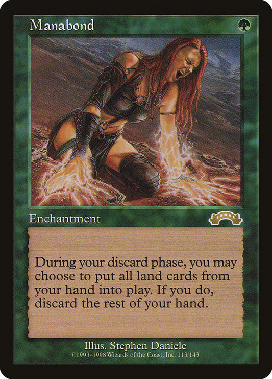 MTG Card Title: Manabond EXO/113