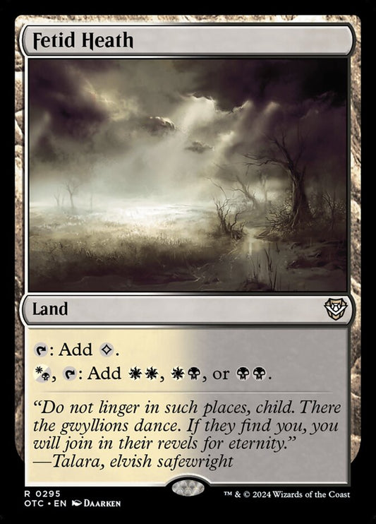 MTG Card Title: Fetid Heath OTC/295