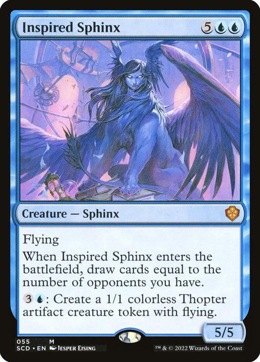 MTG Card Title: Inspired Sphinx SCD/55