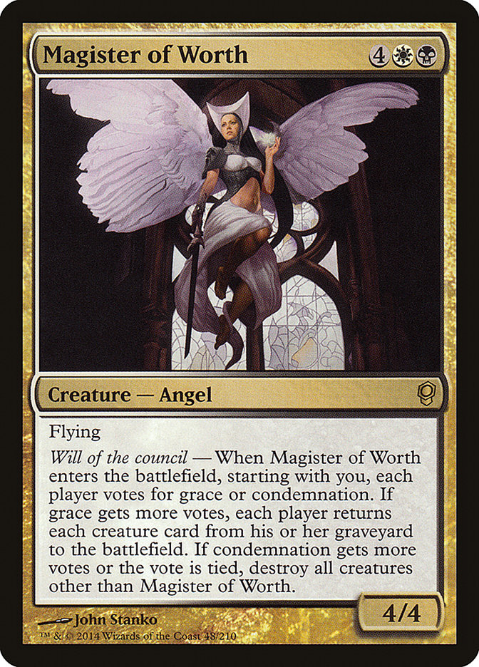 MTG Card Title: Magister of Worth CNS/48