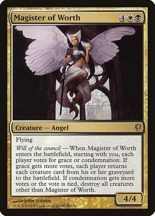 MTG Card Title: Magister of Worth CNS/48