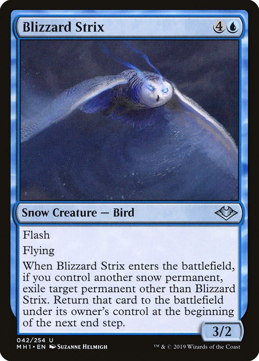 MTG Card Title: Blizzard Strix MH1/42
