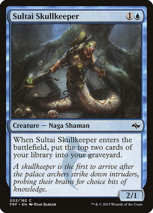 MTG Card Title: Sultai Skullkeeper FRF/53