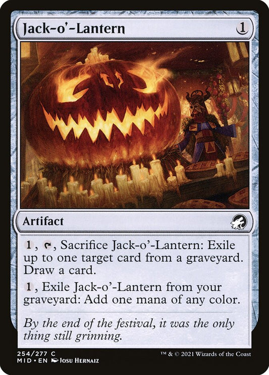 MTG Card Title: Jack-o'-Lantern MID/254