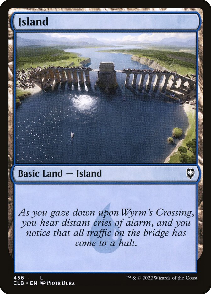 MTG Card Title: Island CLB/456