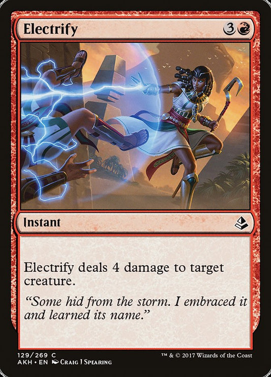MTG Card Title: Electrify AKH/129