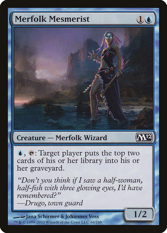 MTG Card Title: Merfolk Mesmerist M12/66