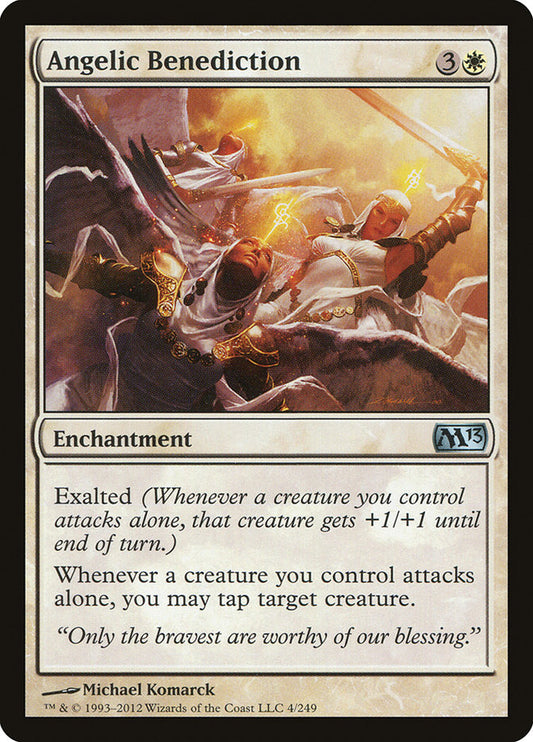 MTG Card Title: Angelic Benediction M13/4
