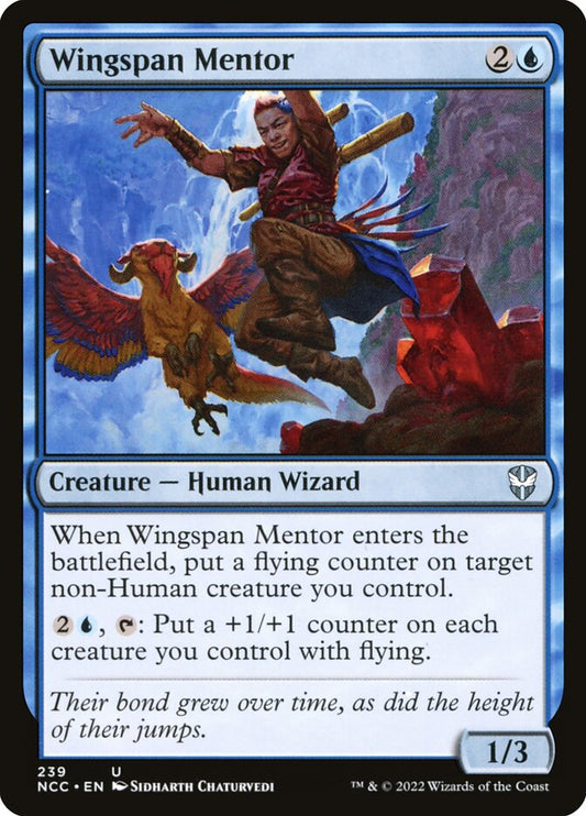 MTG Card Title: Wingspan Mentor NCC/239