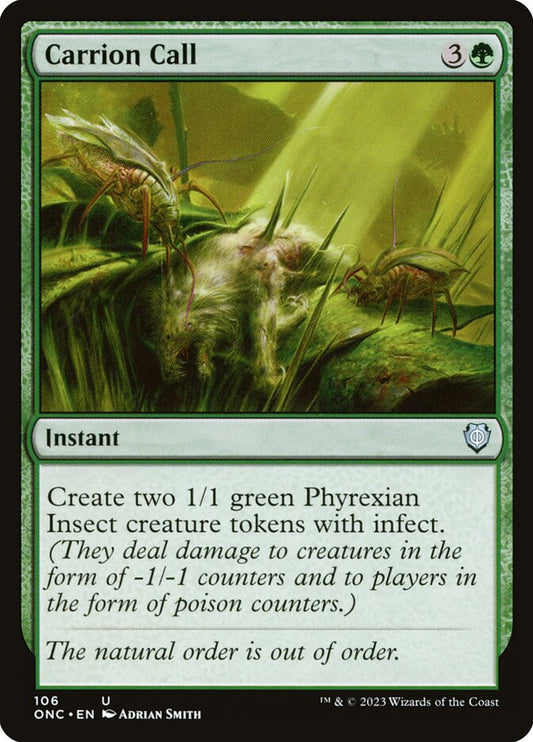 MTG Card Title: Carrion Call ONC/106