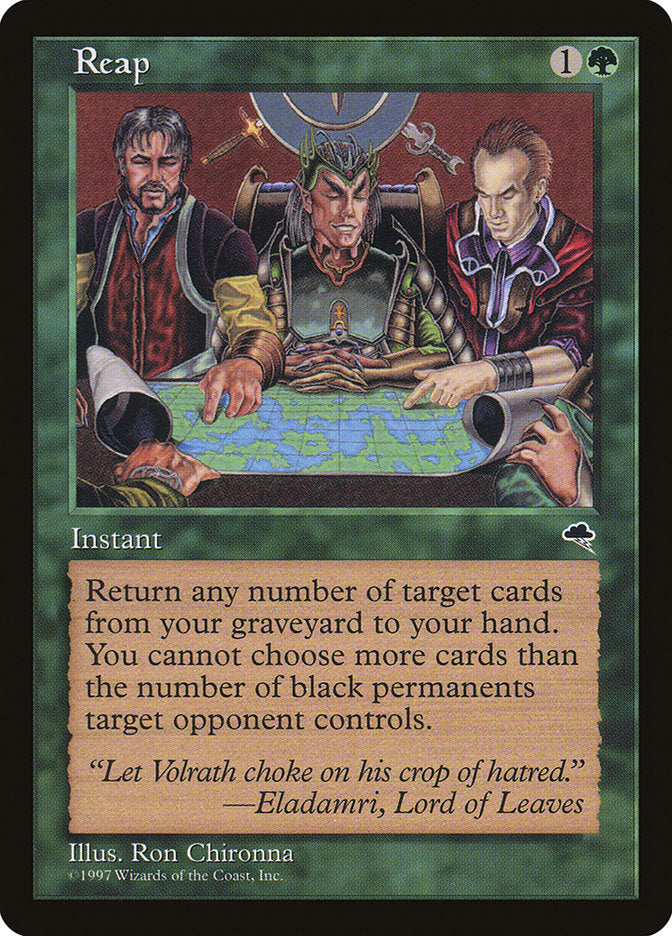 MTG Card Title: Reap TMP/247