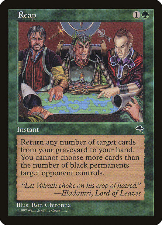 MTG Card Title: Reap TMP/247