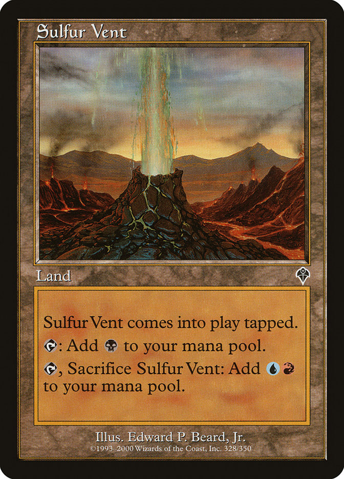 MTG Card Title: Sulfur Vent INV/328