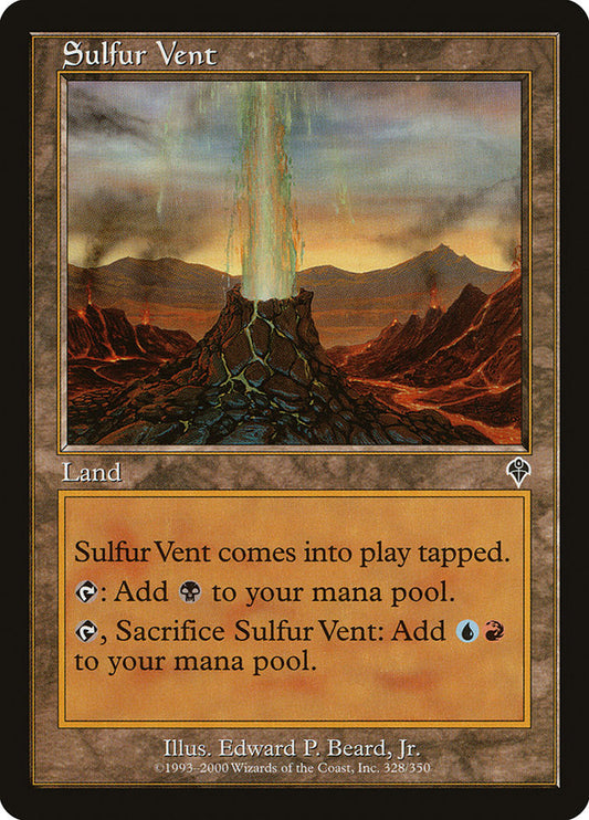MTG Card Title: Sulfur Vent INV/328