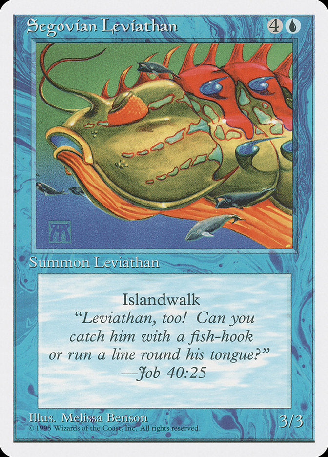 MTG Card Title: Segovian Leviathan 4ED/99