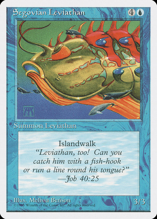 MTG Card Title: Segovian Leviathan 4ED/99