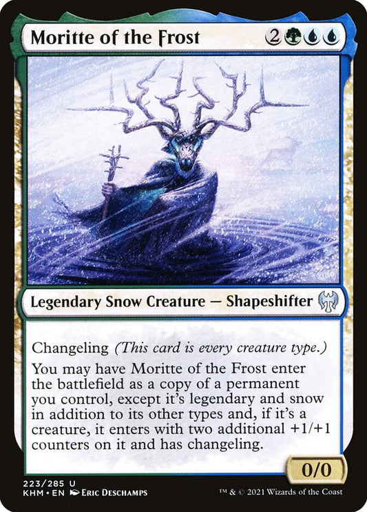MTG Card Title: Moritte of the Frost KHM/223