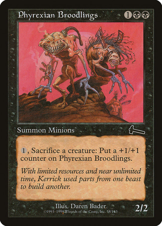 MTG Card Title: Phyrexian Broodlings ULG/58