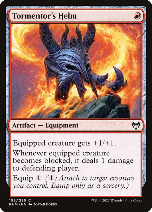 MTG Card Title: Tormentor's Helm KHM/155