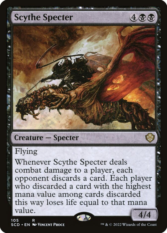 MTG Card Title: Scythe Specter SCD/105