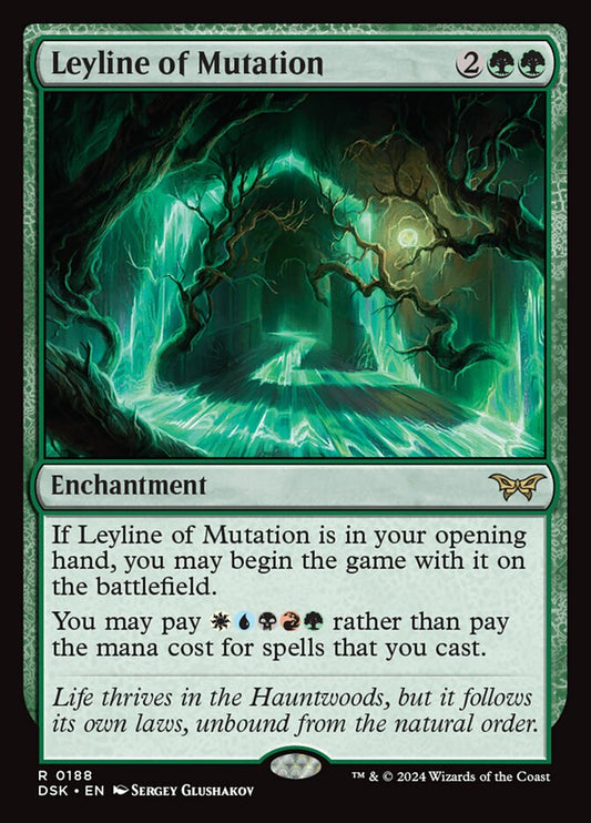 MTG Card Title: Leyline of Mutation DSK/188