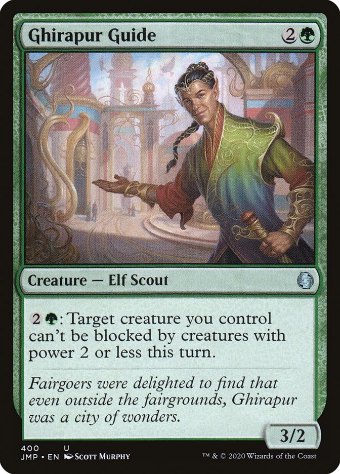 MTG Card Title: Ghirapur Guide JMP/400