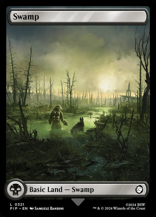 MTG Card Title: Swamp PIP/321