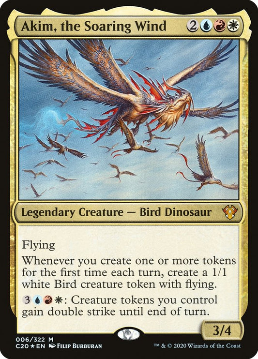 MTG Card Title: Akim, the Soaring Wind C20/6