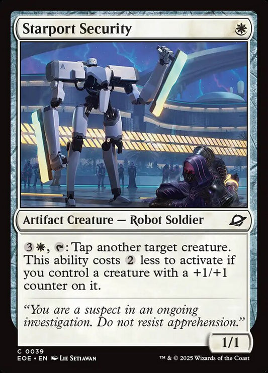 MTG Card Title: Starport Security EOE/39