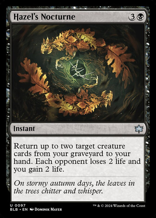 MTG Card Title: Hazel's Nocturne BLB/97