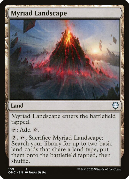 MTG Card Title: Myriad Landscape ONC/159