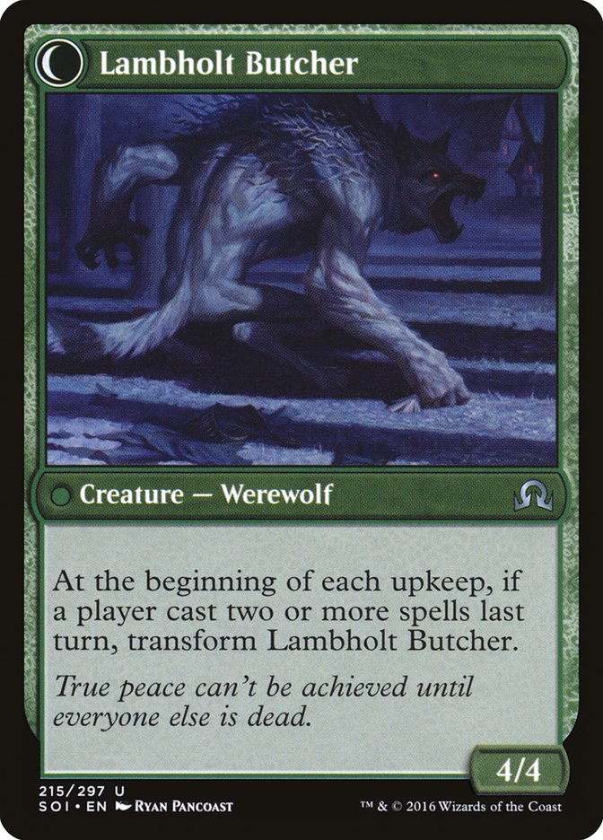 Lambholt Pacifist // Lambholt Butcher SOI/215