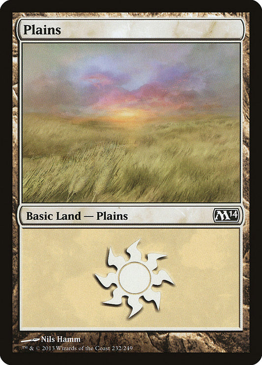 MTG Card Title: Plains M14/232