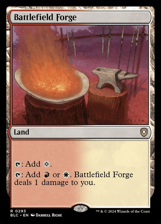 MTG Card Title: Battlefield Forge BLC/293