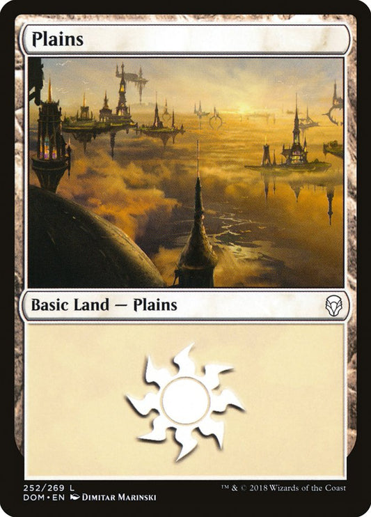MTG Card Title: Plains DOM/252