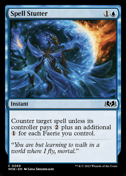 MTG Card Title: Spell Stutter WOE/69