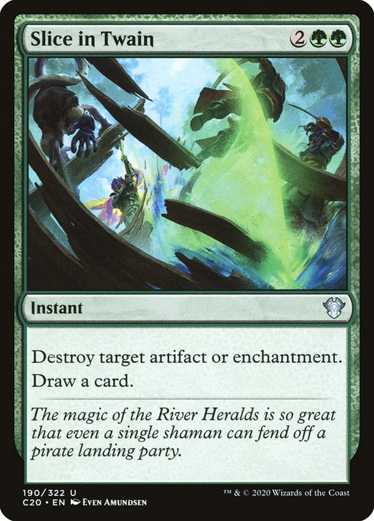 MTG Card Title: Slice in Twain C20/190